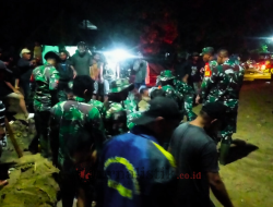Kodim 1313/Pohuwato dan BPBD Gerak Cepat Tangani Banjir