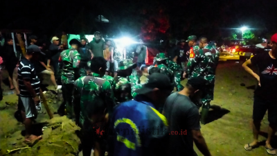 Kodim 1313/Pohuwato dan BPBD Gerak Cepat Tangani Banjir