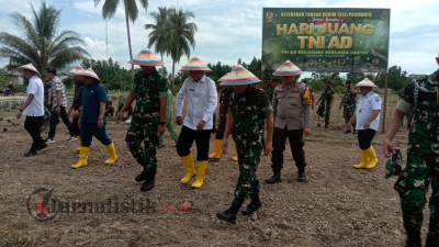 Peringati Hari Juang TNI AD, Korem 133 Dorong Ketahanan Pangan Gorontalo