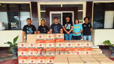 Polresta Gorontalo Kota Razia Miras, 108 Dus Diamankan di Kecamatan Hulonthalangi
