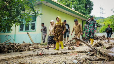 Banjir Rendam Dua Kecamatan di Pohuwato, Pemerintah Bergerak Cepat