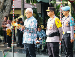 Kapolda dan Pj Gubernur Gorontalo Pimpin Apel Operasi Lilin 2024