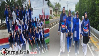 IWAPI Gorontalo Gelar Jalan Sehat Bersama Komunitas Perempuan di Pohuwato