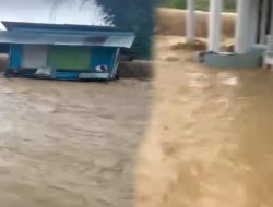 Banjir Kepung Desa Hulawa, Luapan Sungai Genangi Rumah Warga
