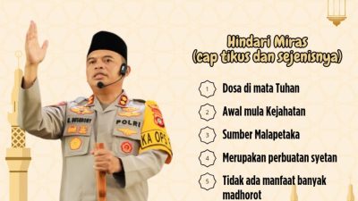 Jelang Perayaan Ketupat 2025, Kapolres Pohuwato Minta Warga Waspadai Potensi Gangguan Kamtibmas