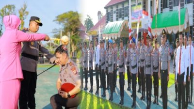 56 Personel Polres Pohuwato Naik Pangkat, Kapolres: Jadikan Momentum untuk Lebih Baik Melayani Masyarakat