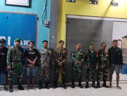 Babinsa dan Banser Randangan Gelar Patroli Gabungan, Warga Pohuwato Rasakan Rasa Aman