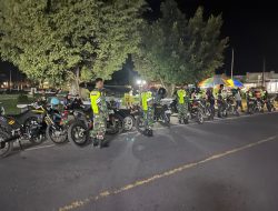 Kodim 1313 Pohuwato Gelar Patroli Gabungan Sambut HUT ke-80 TNI