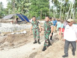 Danrem 133/NW Pantau Pembangunan Koperasi Merah Putih di Pohuwato