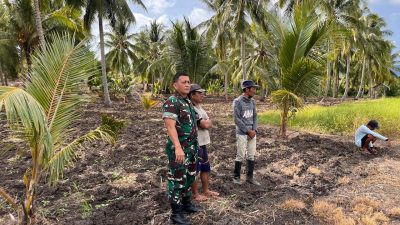 Tingkatkan Ketahanan Pangan, Kapoksahli Pangdam XIII/Merdeka Tinjau Proyek Cetak Sawah di Pohuwato