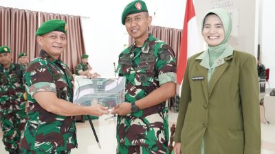 Danrem 133/NW Apresiasi Letkol Madiyan Surya dan Sambut Letkol Arm Fiat Suwandana