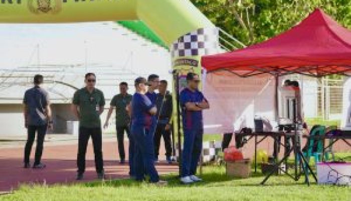 Wakapolda Gorontalo Pantau Langsung Tes Jasmani Taruna/i Akpol yang Berjalan Ketat dan Objektif