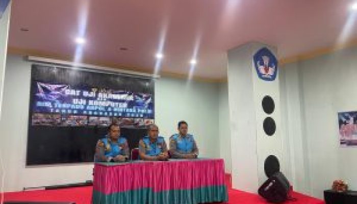 Karo Log Polda Gorontalo Monitoring Berkala Tes CAT Bintara Polri TA 2026
