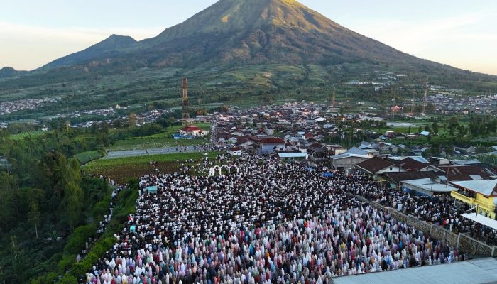 Shalat Idul Adha di Garung Wonosobo, Jemaah Bisa Menginap Gratis di Rumah Warga