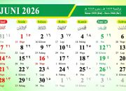 Juni 2026 Punya Tanggal Merah dan Peluang Libur Panjang 4 Hari