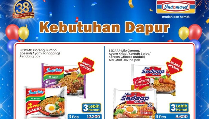 Promo Indomaret 14-27 Mei 2026: Diskon Aneka Kebutuhan Dapur