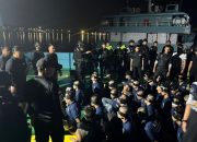 40 Napi Kategori High Risk dari Lapas Palembang Dipindahkan ke Nusakambangan