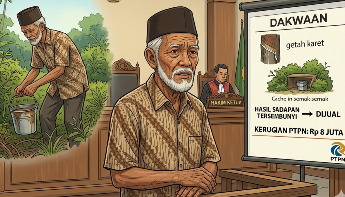 Kakek Mujiran Dibebaskan Usai Rugikan PTPN Rp 8 Juta, DPR: Jangan Kejar Rakyat Kecil