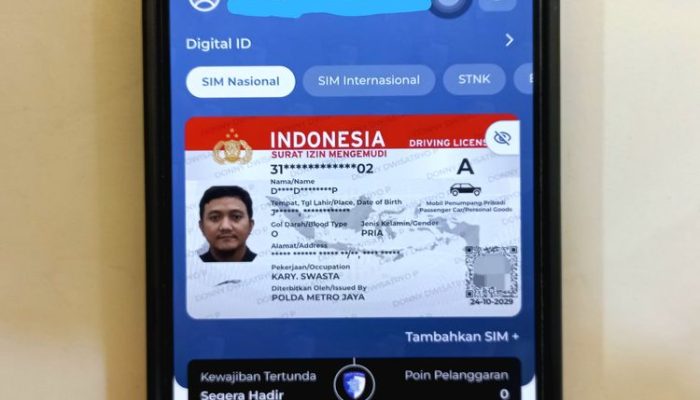 SIM Digital Ditargetkan Berlaku Juni 2026, Kapan Tepatnya?