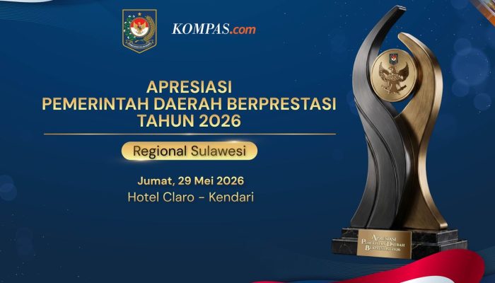 Kemendagri Bakal Gelar Apresiasi Pemda Berprestasi 2026 Regional Sulawesi di Kendari