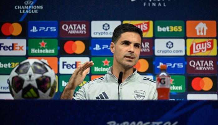 Arteta Incar Sejarah, Arsenal Tantang PSG di Final Liga Champions