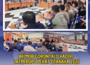 Brimob Gorontalo Siapkan Personel Terbaik untuk Latpraops Pekat Otanaha 2026
