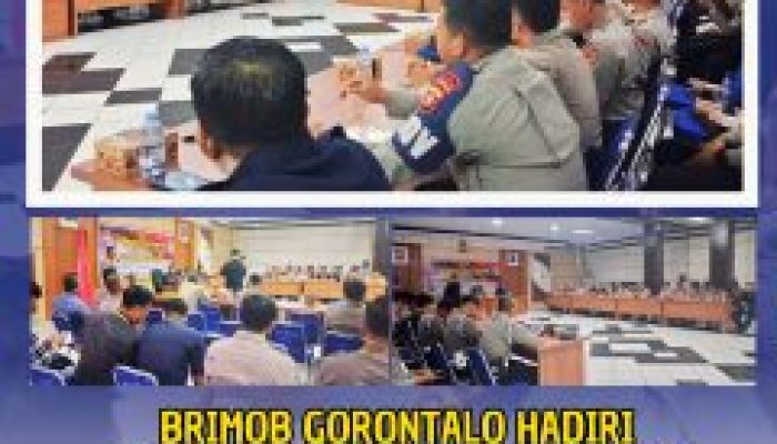 Brimob Gorontalo Siapkan Personel Terbaik untuk Latpraops Pekat Otanaha 2026