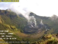 ESDM: Gempa vulkanik dangkal Gunung Awu naik 21 kejadian per hari