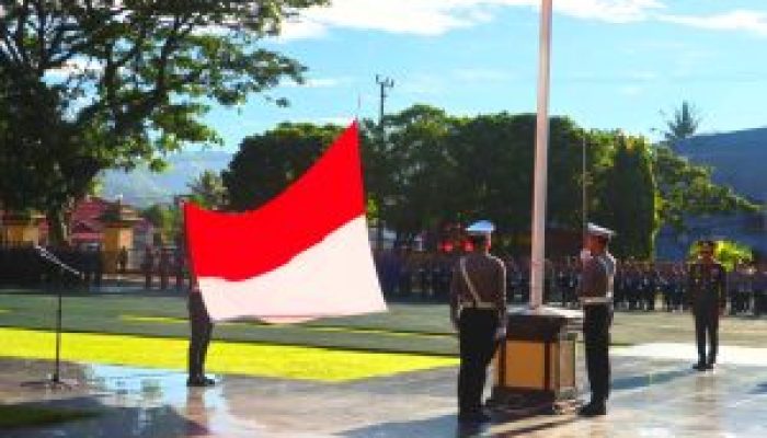 Wakapolda Gorontalo Pimpin Upacara Harkitnas ke-118, Ajak Jaga Tunas Bangsa demi Kedaulatan Negara