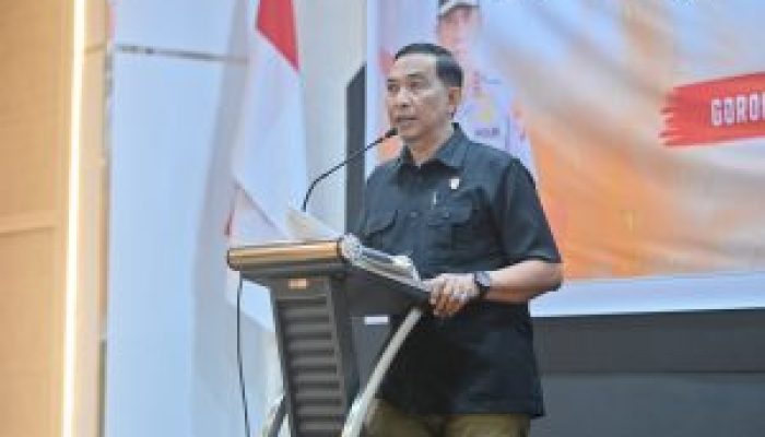 AKBP Roni Engahu Paparkan Strategi Komunikasi Publik di Rakernis Humas Polda Gorontalo