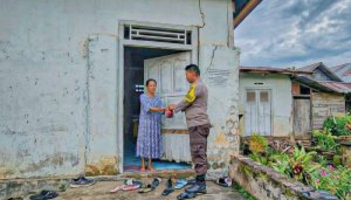 Polda Gorontalo Salurkan Sekitar 1 Ton Daging Kurban kepada Warga yang Membutuhkan