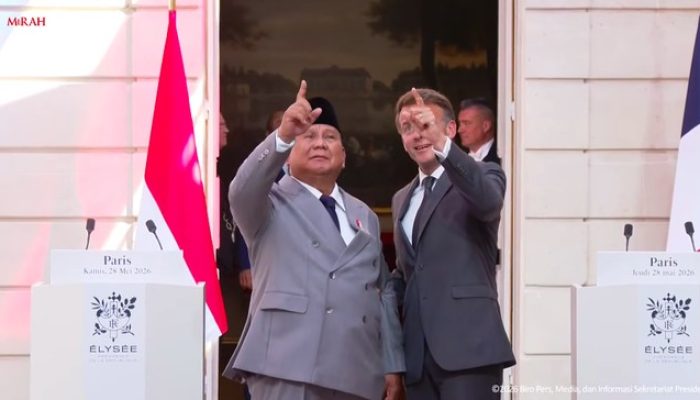 Prabowo dan Macron Kompak Dukung Kemerdekaan Palestina