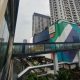 Kebakaran di Poins Square, Satu Korban Luka Bakar Dibawa ke RS