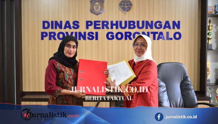 Dishub Provinsi Menyerahkan Dokumen Lahan Pengembangan Bandara Djalaludin ke PUPR-PKP