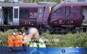 Gangguan layanan kereta di Bedford akibat tabrakan dua KA berlanjut hingga Kamis