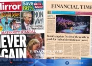 The Papers: 'Never again' and 'No 10 of the north'