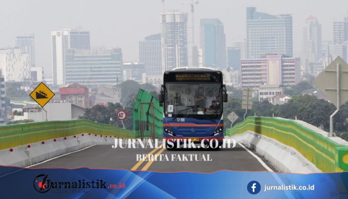 HUT DKI Jakarta, Koridor 13 Transjakarta Jadi Lintasan Lari