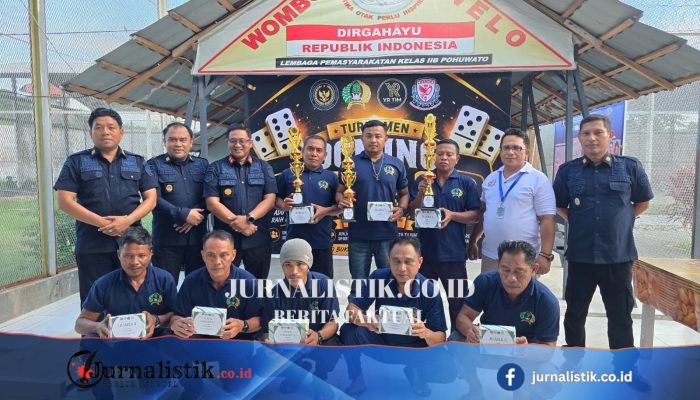 Turnamen Domino Perdana di Lapas Pohuwato: Inovasi Pembinaan untuk Sportivitas dan Konsentrasi