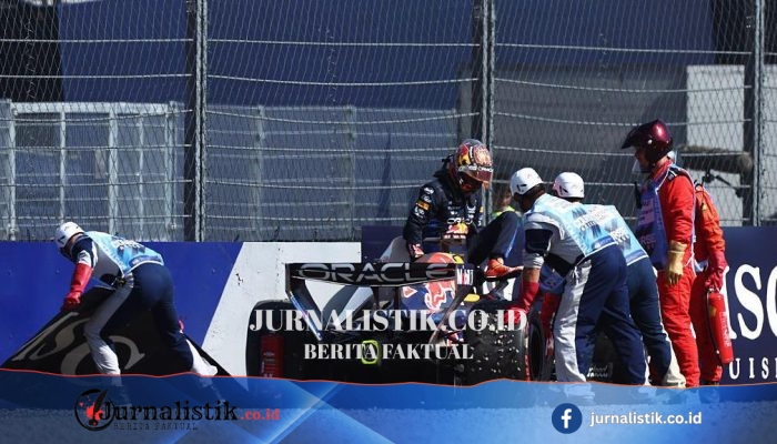 GP Austria: George Russell rebut pole dari Charles Leclerc usai crash Max Verstappen
