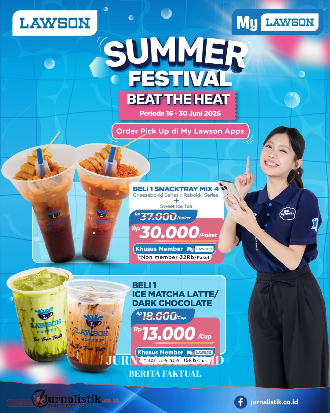 Promo Lawson Station 18 Juni 2026, Diskon Snacktray Mix dan Minuman Money 18 Juni 2026