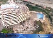 Aerial footage reveals destruction in coastal Venezuela