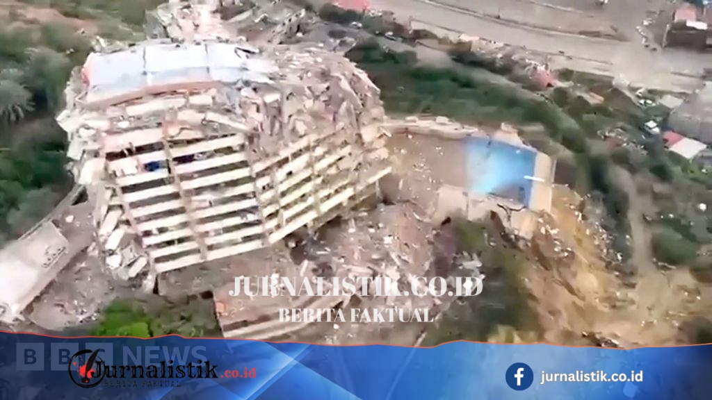 Aerial footage reveals destruction in coastal Venezuela