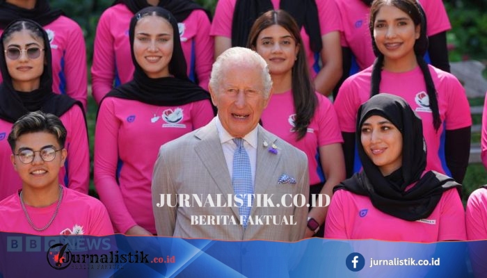 King Charles Bertemu Tim Kriket Perempuan Afghanistan yang Dilarang Bertanding Resmi