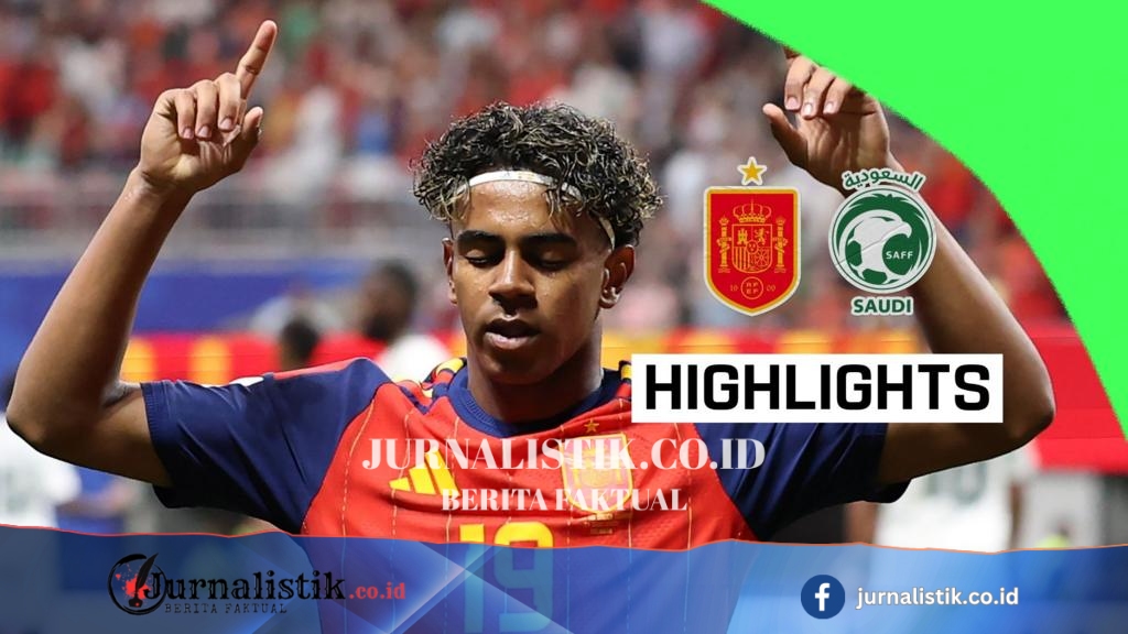 Lamine Yamal on target as Spain put four past Saudi Arabia