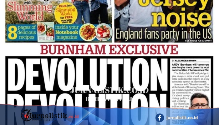 Kepala surat kabar: ‘Devolution revolution’ dan ‘The cost of cool’