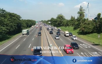 Jasamarga Transjawa Tol Terapkan Contraflow di KM 23–28 Tol Jakarta–Cikampek Arah Cikampek