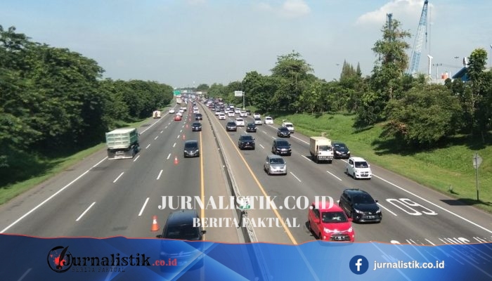 Jasamarga Transjawa Tol Terapkan Contraflow di KM 23–28 Tol Jakarta–Cikampek Arah Cikampek