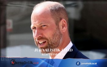 Pangeran William Tiba dengan Bus Listrik di London Climate Week untuk Acara Iklim di Guildhall