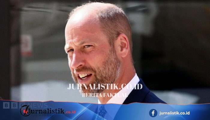 Pangeran William Tiba dengan Bus Listrik di London Climate Week untuk Acara Iklim di Guildhall