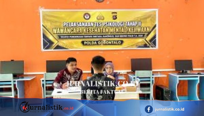 Panda Polda Gorontalo Laksanakan Wawancara Psikologi Tahap II untuk Casis Polri: Gali Karakter dan Pengendalian Emosi